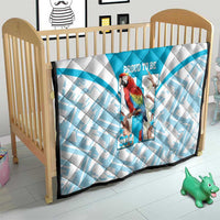 Honduras Independence Day Quilt 504 Proud Scarlet Macaw - Wonder Print Shop