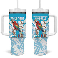 Honduras Independence Day Tumbler With Handle 504 Proud Scarlet Macaw - Wonder Print Shop