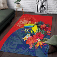 Belize Independence Day Area Rug 501 Proud Keel Billed Toucan Tropical - Wonder Print Shop