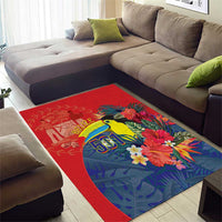 Belize Independence Day Area Rug 501 Proud Keel Billed Toucan Tropical - Wonder Print Shop