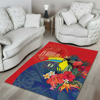 Belize Independence Day Area Rug 501 Proud Keel Billed Toucan Tropical - Wonder Print Shop