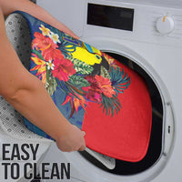 Belize Independence Day Bathroom Set 501 Proud Keel Billed Toucan Tropical - Wonder Print Shop