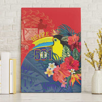 Belize Independence Day Canvas Wall Art 501 Proud Keel Billed Toucan Tropical - Wonder Print Shop