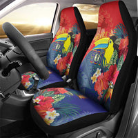 Belize Independence Day Car Seat Cover 501 Proud Keel Billed Toucan Tropical - Wonder Print Shop