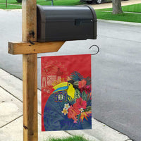 Belize Independence Day Garden Flag 501 Proud Keel Billed Toucan Tropical - Wonder Print Shop