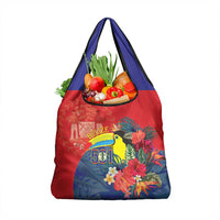 Belize Independence Day Grocery Bag 501 Proud Keel Billed Toucan Tropical - Wonder Print Shop