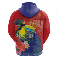 Belize Independence Day Hoodie 501 Proud Keel Billed Toucan Tropical - Wonder Print Shop