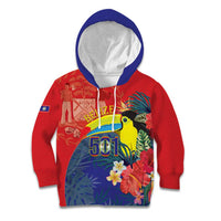Belize Independence Day Kid Hoodie 501 Proud Keel Billed Toucan Tropical - Wonder Print Shop