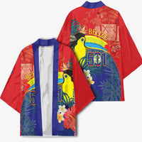 Belize Independence Day Kimono 501 Proud Keel Billed Toucan Tropical - Wonder Print Shop