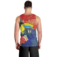 Belize Independence Day Men Tank Top 501 Proud Keel Billed Toucan Tropical - Wonder Print Shop