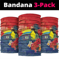 Belize Independence Day Neck Gaiter 501 Proud Keel Billed Toucan Tropical - Wonder Print Shop