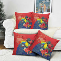 Belize Independence Day Pillow Cover 501 Proud Keel Billed Toucan Tropical - Wonder Print Shop