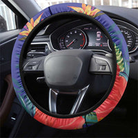 Belize Independence Day Steering Wheel Cover 501 Proud Keel Billed Toucan Tropical - Wonder Print Shop
