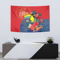 Belize Independence Day Tapestry 501 Proud Keel Billed Toucan Tropical - Wonder Print Shop