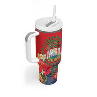 Belize Independence Day Tumbler With Handle 501 Proud Keel Billed Toucan Tropical - Wonder Print Shop