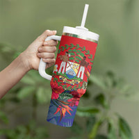 Belize Independence Day Tumbler With Handle 501 Proud Keel Billed Toucan Tropical - Wonder Print Shop