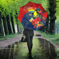 Belize Independence Day Umbrella 501 Proud Keel Billed Toucan Tropical - Wonder Print Shop