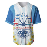 Central America Independence day Baseball Jersey September 15th Together We Grow - Wonder Print Shop
