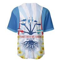 Central America Independence day Baseball Jersey September 15th Together We Grow - Wonder Print Shop