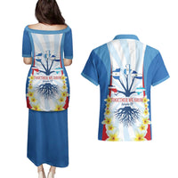 Central America Independence day Couples Matching Puletasi and Hawaiian Shirt September 15th Together We Grow - Wonder Print Shop