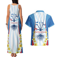 Central America Independence day Couples Matching Tank Maxi Dress and Hawaiian Shirt September 15th Together We Grow - Wonder Print Shop
