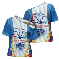 Central America Independence day Cross Shoulder Shirt September 15th Together We Grow - Wonder Print Shop