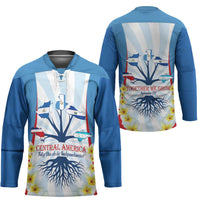 Central America Independence day Hockey Jersey September 15th Together We Grow - Wonder Print Shop