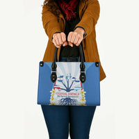 Central America Independence day Leather Bag September 15th Together We Grow - Wonder Print Shop