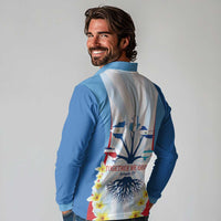 Central America Independence day Long Sleeve Polo Shirt September 15th Together We Grow - Wonder Print Shop