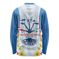 Central America Independence day Long Sleeve Shirt September 15th Together We Grow - Wonder Print Shop