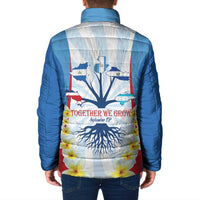 Central America Independence day Padded Jacket September 15th Together We Grow - Wonder Print Shop