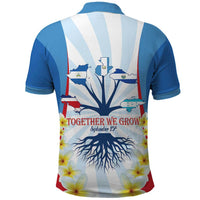 Central America Independence day Polo Shirt September 15th Together We Grow - Wonder Print Shop