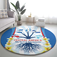 Central America Independence day Round Carpet September 15th Together We Grow - Wonder Print Shop