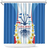 Central America Independence day Shower Curtain September 15th Together We Grow - Wonder Print Shop