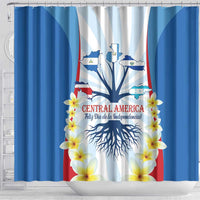 Central America Independence day Shower Curtain September 15th Together We Grow - Wonder Print Shop