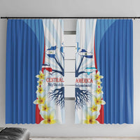Central America Independence day Window Curtain September 15th Together We Grow - Wonder Print Shop