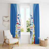 Central America Independence day Window Curtain September 15th Together We Grow - Wonder Print Shop