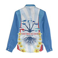 Central America Independence day Women Casual Shirt September 15th Together We Grow - Wonder Print Shop