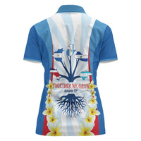 Central America Independence day Women Polo Shirt September 15th Together We Grow - Wonder Print Shop