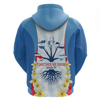 Central America Independence day Zip Hoodie September 15th Together We Grow - Wonder Print Shop