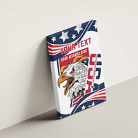 Custom USA Rugby Sevens Canvas Wall Art Go Eagles Flag Style - Wonder Print Shop
