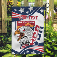 Custom USA Rugby Sevens Garden Flag Go Eagles Flag Style - Wonder Print Shop