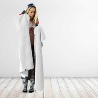 Custom USA Rugby Sevens Hooded Blanket Go Eagles Flag Style