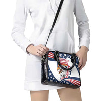Custom USA Rugby Sevens Shoulder Handbag Go Eagles Flag Style