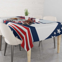 Custom USA Rugby Sevens Tablecloth Go Eagles Flag Style - Wonder Print Shop