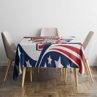 Custom USA Rugby Sevens Tablecloth Go Eagles Flag Style - Wonder Print Shop