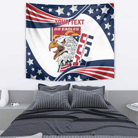 Custom USA Rugby Sevens Tapestry Go Eagles Flag Style - Wonder Print Shop