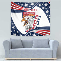 Custom USA Rugby Sevens Tapestry Go Eagles Flag Style - Wonder Print Shop