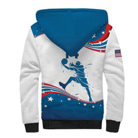 Custom USA Basketball Sherpa Hoodie 2024 Go Dream Team Curve Style - Wonder Print Shop