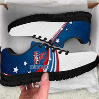 Personalized USA Basketball Sneakers 2024 Go Dream Team Curve Style - Wonder Print Shop